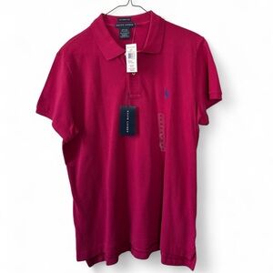 Ralph Lauren boys Polo Shirt in Rich Magenta
